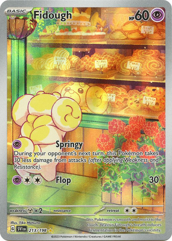 Fidough - 213/198 (SV1) Secret Rare - Damaged Holofoil