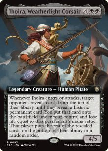 Jhoira, Weatherlight Corsair [ #0093 Extended Art ] (FRC-R)