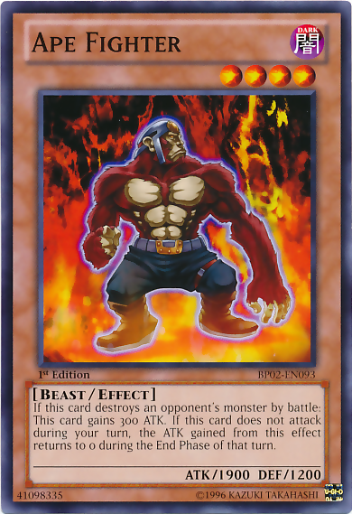 Ape Fighter (BP02-EN093) Common - Near Mint 1st Edition