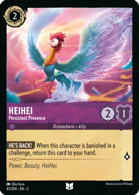 HeiHei - Persistent Presence (Rise of the Floodborn 43/204) Uncommon - Near Mint