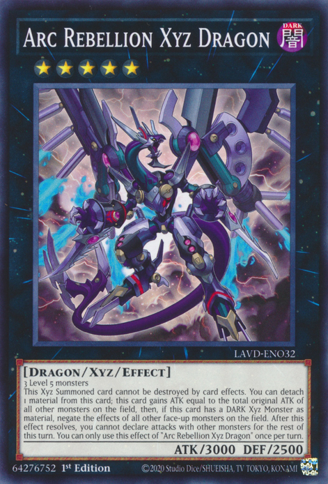 Arc Rebellion Xyz Dragon (LAVD-ENO32)