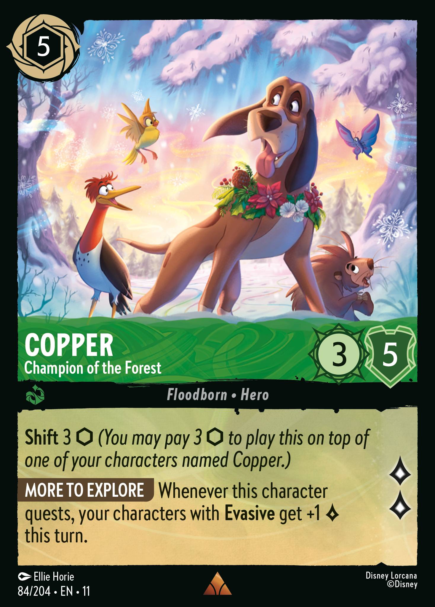 Copper - Champion of the Forest (084/204 - Winterspell)  Rare