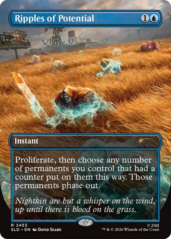 Ripples of Potential [# 2453 ] (SLD-R-FOIL)