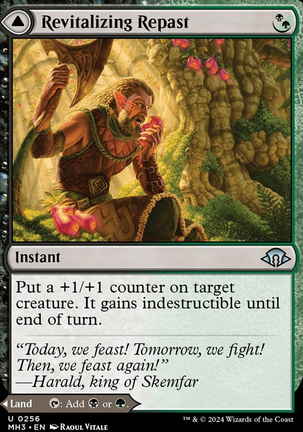 Revitalizing Repast // Old-Growth Grove [#0257] (MH3-U-FOIL)