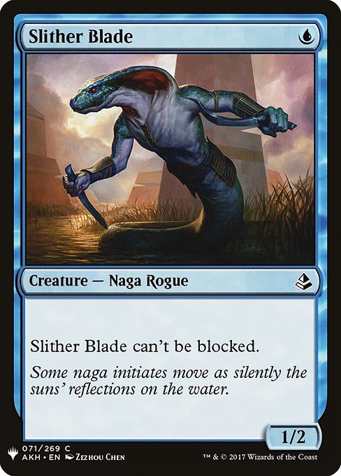 Slither Blade [Mystery Booster #0497] (AKH-C)