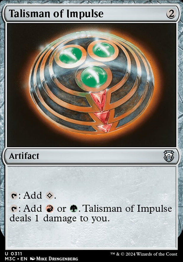 Talisman of Impulse [#0311] (M3C-U)