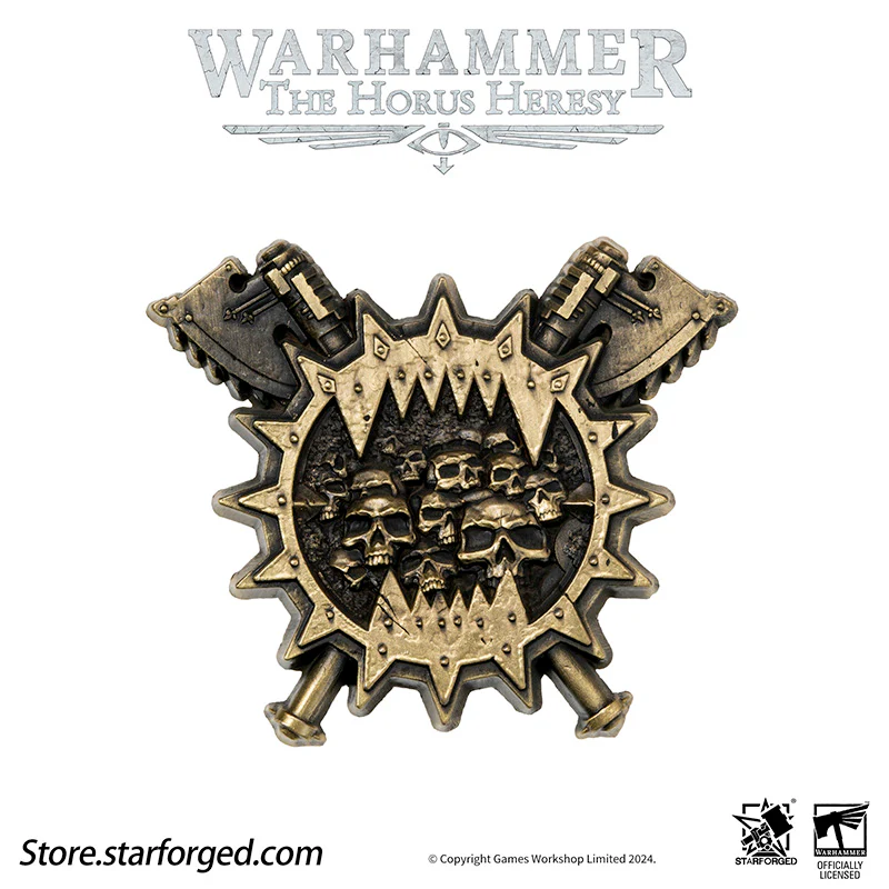 Starforged: Warhammer 30K - Horus Heresy Pin Collection - World Eaters