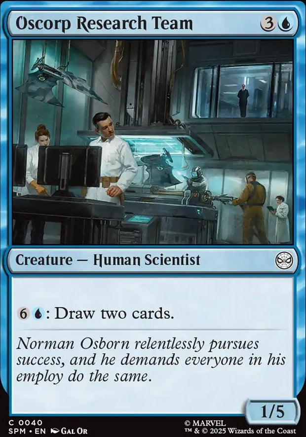 Oscorp Research Team [ #0040 ] (SPM-C)