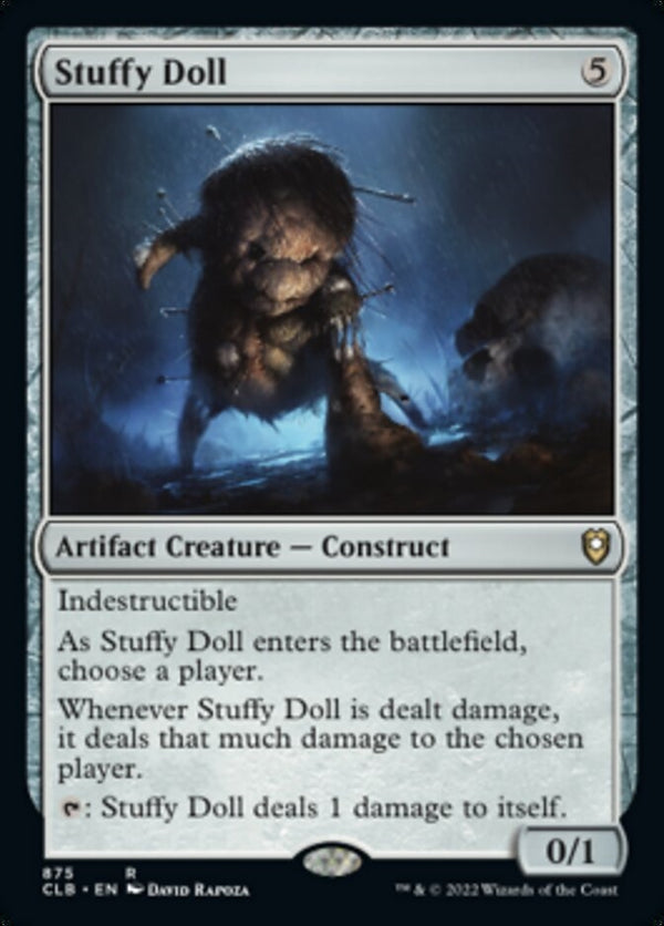 Stuffy Doll [#875 Commander Decks] (CLB-R)