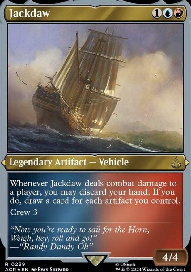 Jackdaw [#0239 Etched Foil] (ACR-R)