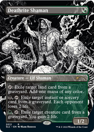Deathrite Shaman [#2012 Extended Art] (SLC-R-FOIL)