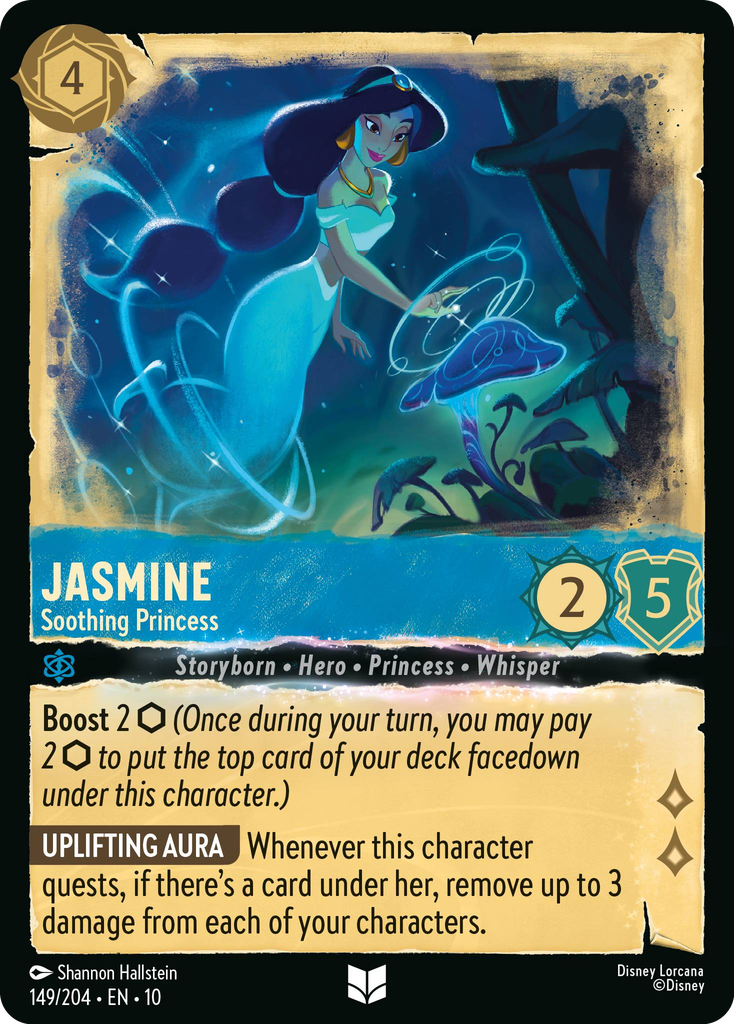 Jasmine - Soothing Princess (149/204 - Whispers in the Well) Uncommon