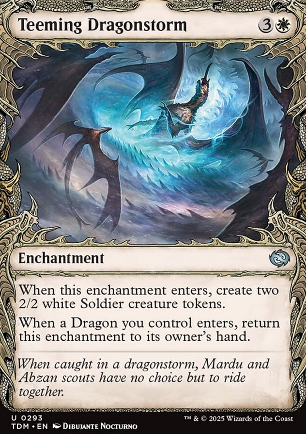 Teeming Dragonstorm [ #0293 Draconic Showcase ] (TDM-U)