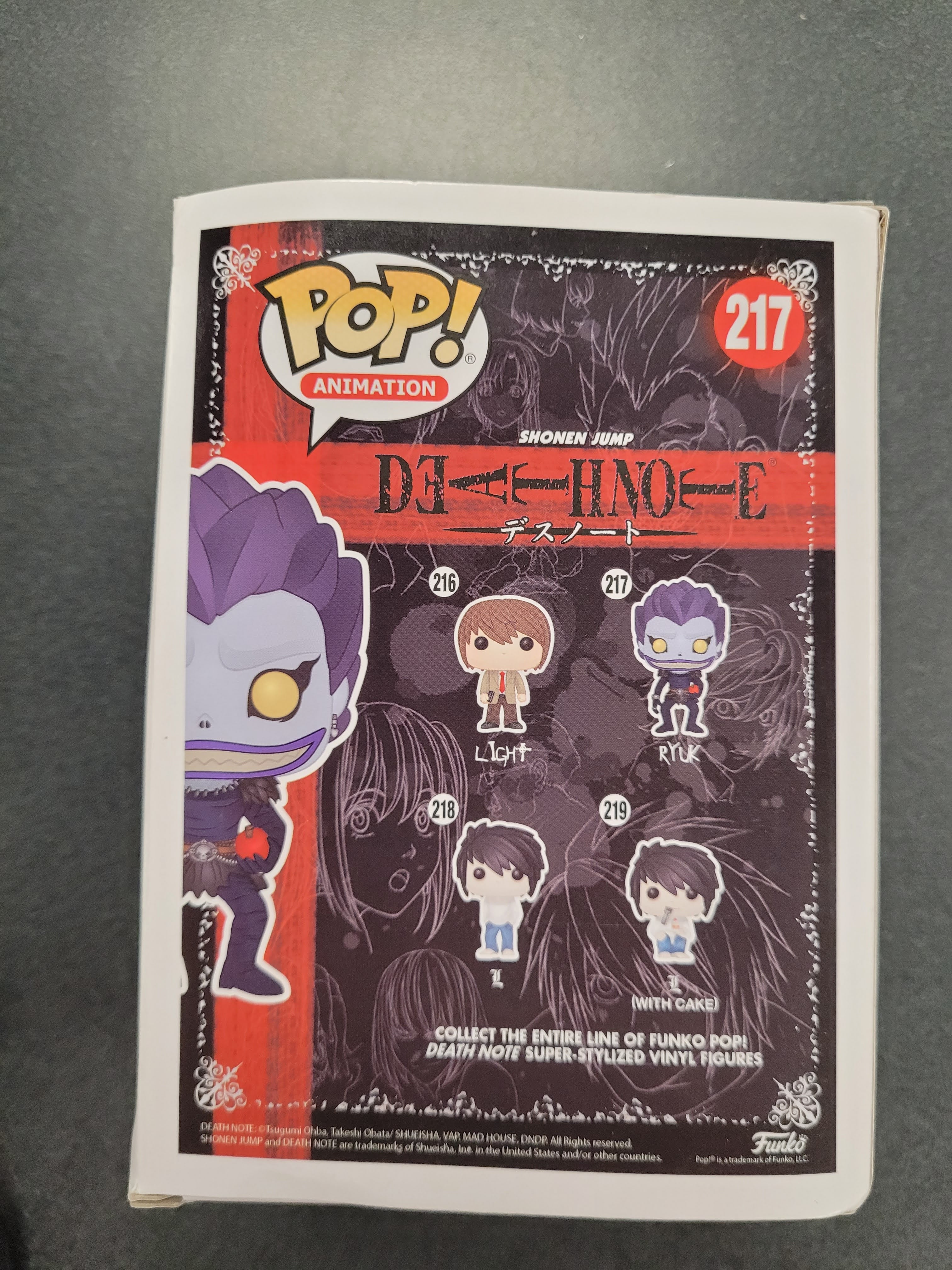 POP Figure: Death Note #0217 - Ryuk (Damaged Box)