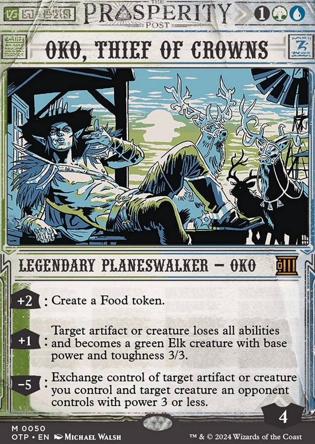 Oko, Thief of Crowns [#0050 Showcase] (OTP-M)