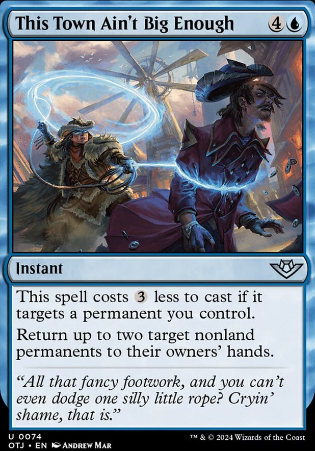 This Town Ain't Big Enough [#0074] (OTJ-U)