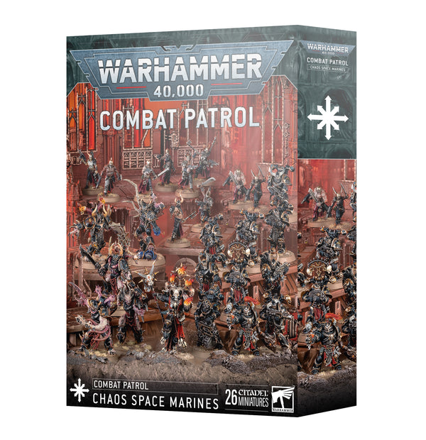 40k: Heretic Astartes: Chaos Space Marines - Combat Patrol (10th) (Release Date: 05.25.24)