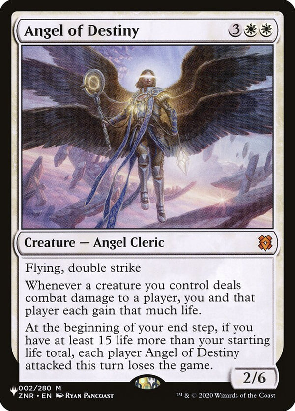 Angel of Destiny (ZNR-M-LIST)