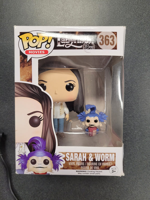 POP Figure: Labyrinth #0363 - Sarah & Worm (Damaged Box)