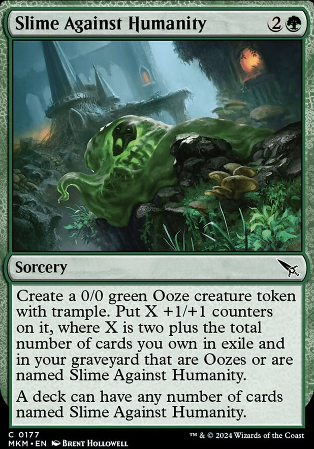 Slime Against Humanity [#0177] (MKM-C-FOIL)