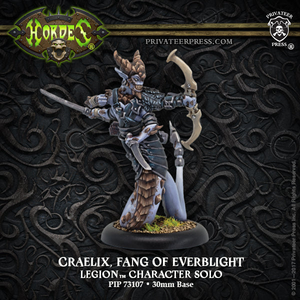 Hordes: Legion - Craelix, Fang of Everblight, Solo (Metal)