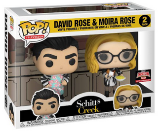 POP Figure Box Set: Schitt$ Creek - David Rose & Moira Rose (2 Pack)