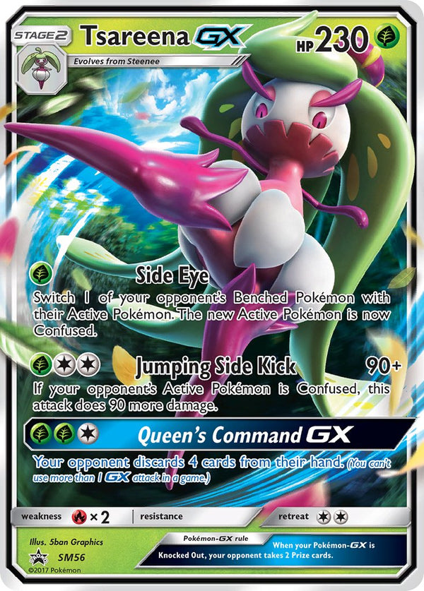 Tsareena GX - SM56 (SM:PR) Promo - Near Mint Holofoil