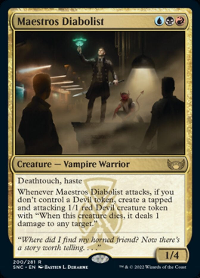 Maestros Diabolist [ #200/281 ] (SNC-R)