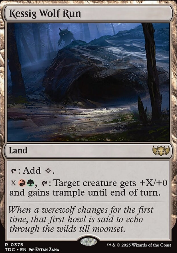 Kessig Wolf Run [ #0375 ] (TDC-R)