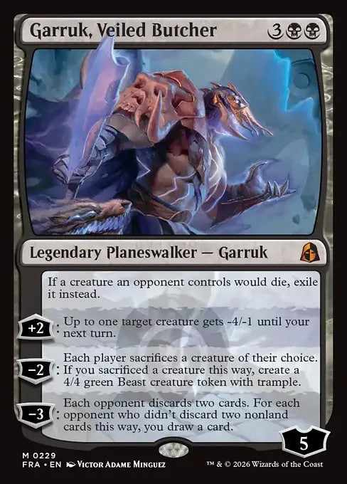 Garruk, Veiled Butcher [ #0229 ] (FRA-M)