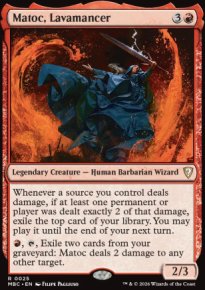 Matoc, Lavamancer [ #0025 ] (MBC-R)