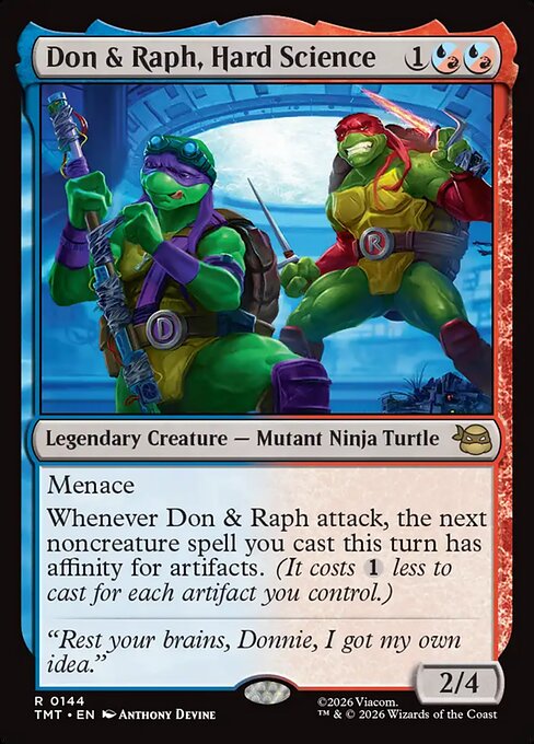 Don & Raph, Hard Science [ #0144 ] (TMT-R)