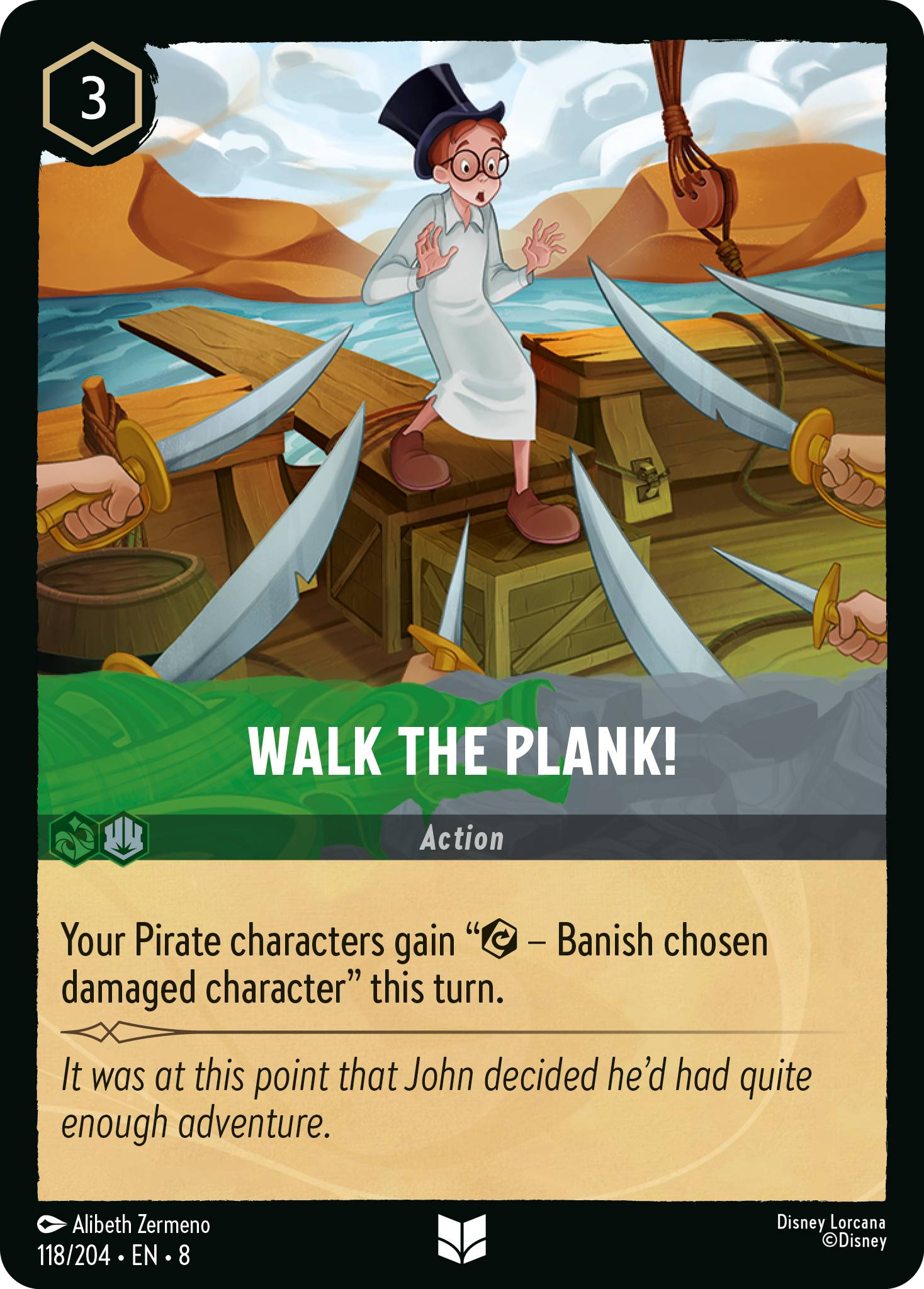 Walk the Plank (Reign of Jafar - 118/204 ) Uncommon