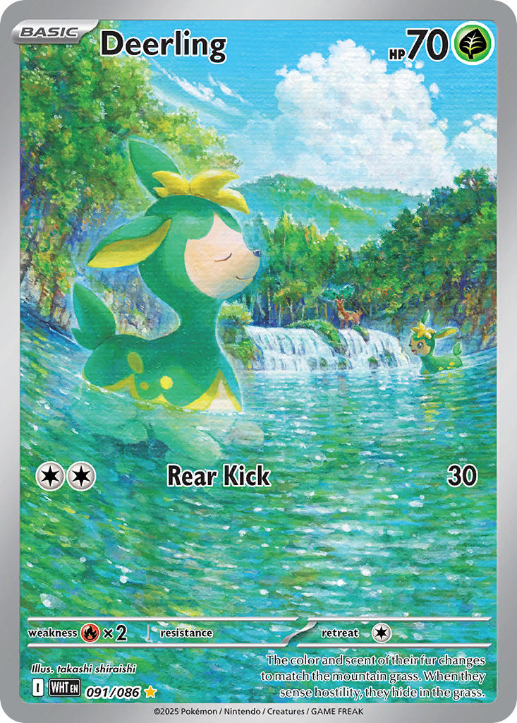 Deerling - 091/086 (WHT) Illustration Rare