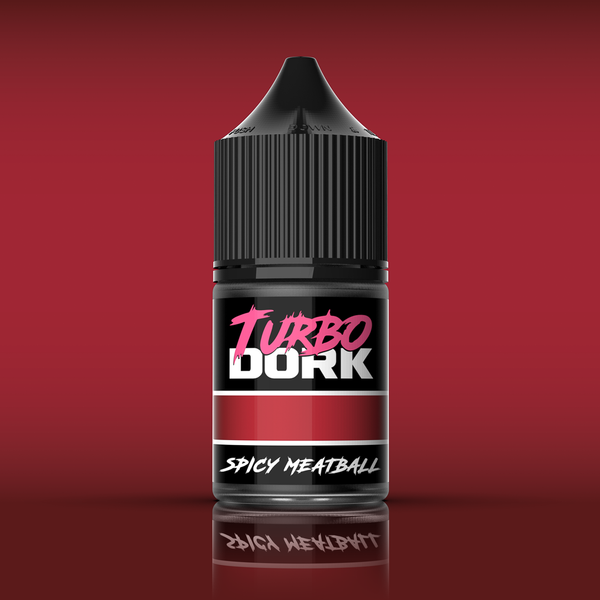 Turbo Dork 2.0: Metallic Acrylic - Spicy Meatball (22ml)