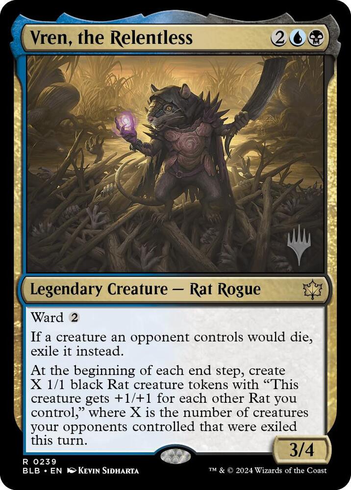 Vren, the Relentless [#0239] (BLB-R-PP)