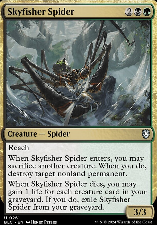 Skyfisher Spider [#0261] (BLC-U)
