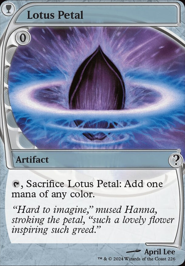 Lotus Petal [#0226 Future Frame] (MB2-C-FOIL)