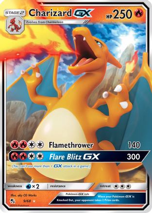 Charizard GX - 09/68 (HIF) Ultra Rare - Near Mint Holofoil