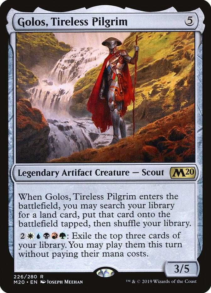 Golos, Tireless Pilgrim (M20-R) Light Play