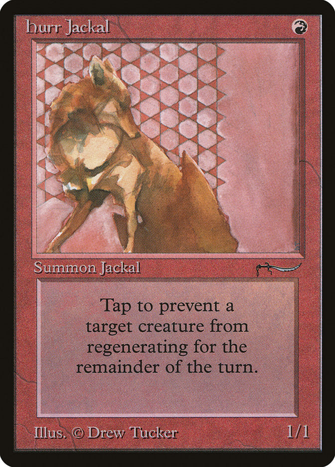 Hurr Jackal (ARN-C) Moderate Play