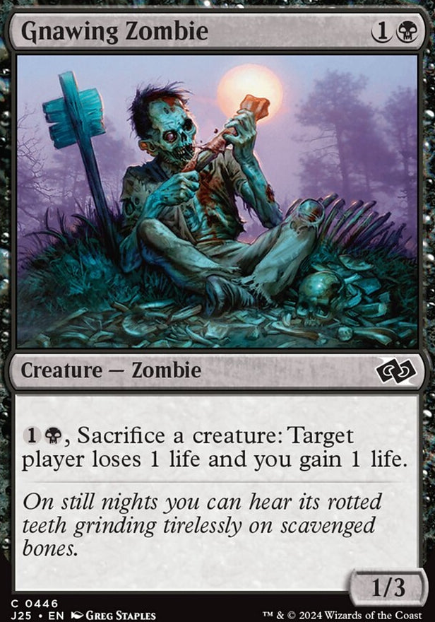 Gnawing Zombie [#0446] (J25-C)