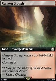 Canyon Slough [#0489 Extended Art] (PIP-R-FOIL)