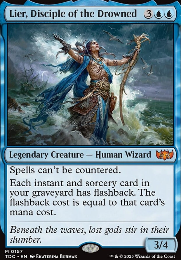 Lier, Disciple of the Drowned [ #0157 ] (TDC-M)