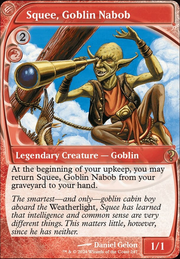 Squee, Goblin Nabob [#0247 Future Frame] (MB2-R-FOIL)