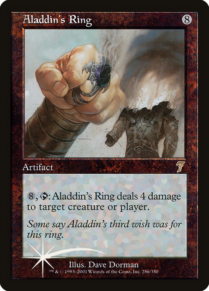 Aladdin's Ring (7ED-R-FOIL)