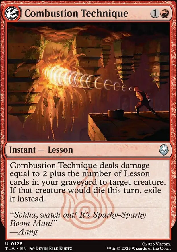 Combustion Technique [ #0128 ] (TLA-U)
