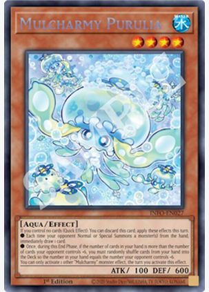 Mulcharmy Purulia (INFO-EN027) Secret Rare - Light Play 1st Edition