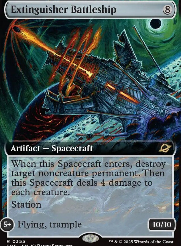 Extinguisher Battleship [ #0355 Extended Art] (EOE-R)