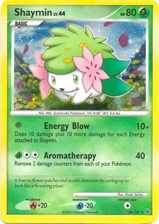 Shaymin (38/127) Deck Exclusive - Light Play Holofoil